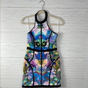 FINDERS KEEPERS Multicolor Halter Neck Dress
